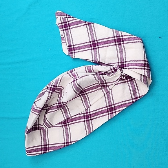 Handmade Hand Crafted Scrub Cemo Cap Hat Bonnet. - Picture 4 of 12